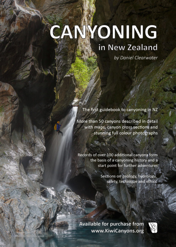 Canyoning in NZ Guidebook (2023 revision)